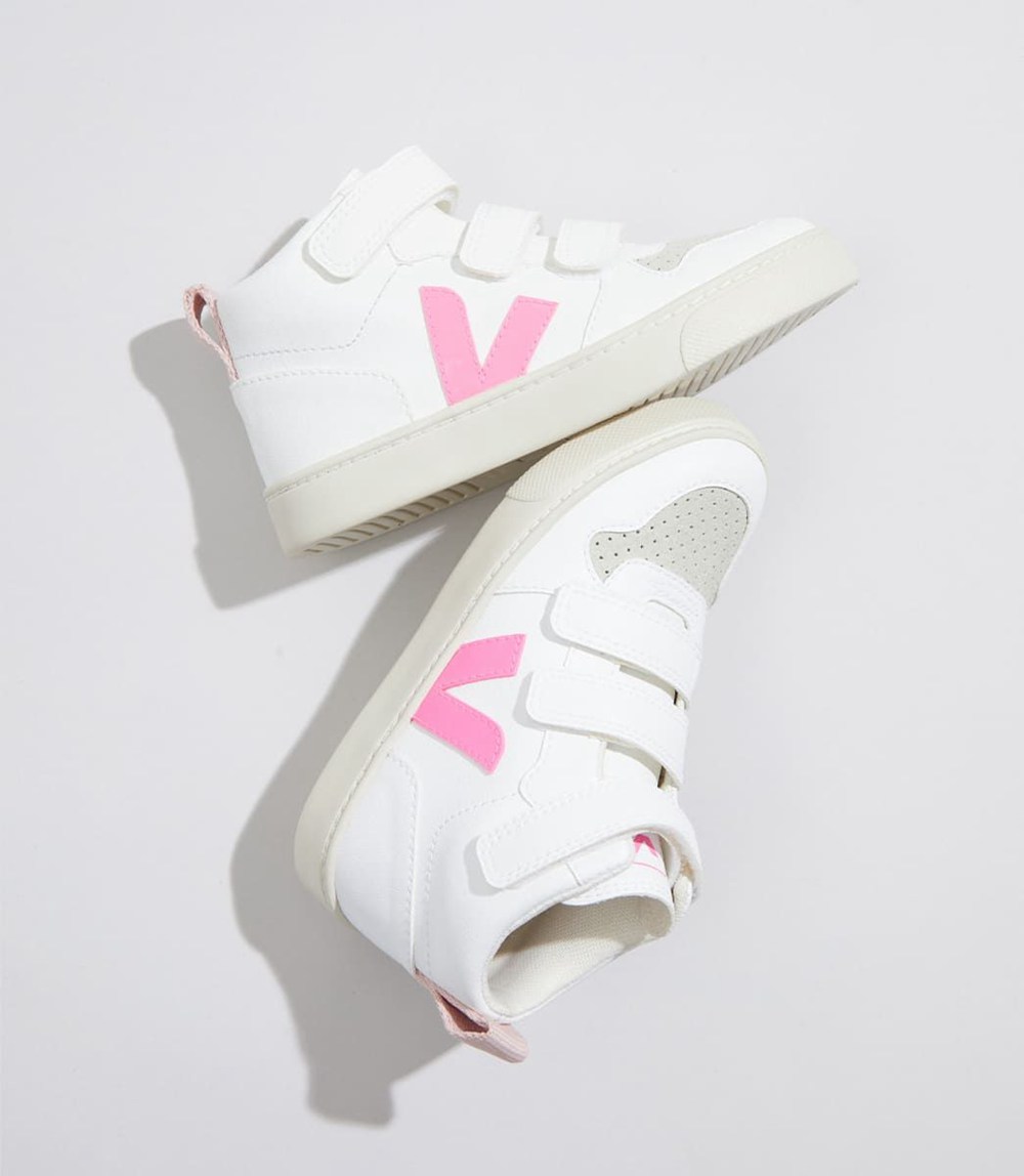 Veja Sneakers Copii - V-10 Mid Cwl - Albi - 7608529-IF